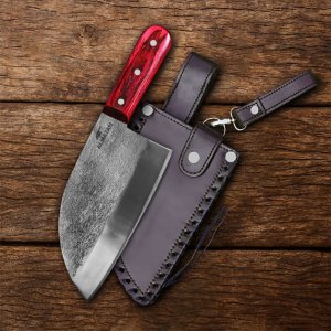 The Kitchen Chef Original - Almazan Hand Forged Serbian Chef Knife by Almazan Knives®