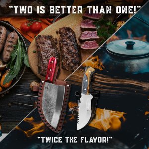 Bushcraft Camp Duo Deal by Almazan Knives®