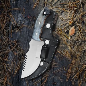 Hunter's Harmony Set - Stainless Steel Tracker & Carbon Steel Spark 2 pcs Knife Set By Almazan Knives®