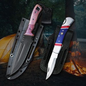 Special Camping Series 2 pcs Knife Set By Almazan®
