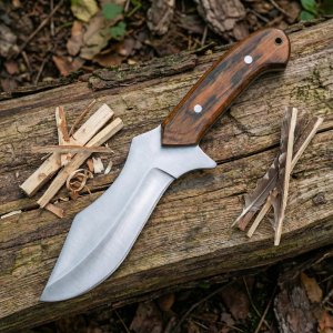 Forest Fang - Hand Forged Stainless Steel Hunting Knife by Almazan Knives®