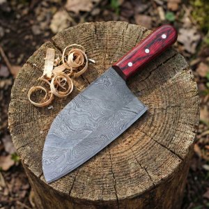 Damascus Dominion - Almazan Custom Handmade Damascus Steel Chef Knife By Almazan Knives®